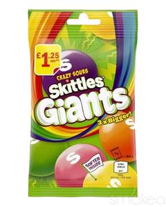 Skittles Giants Crazy Sour Flavors (United Kingdom) The Cheapest