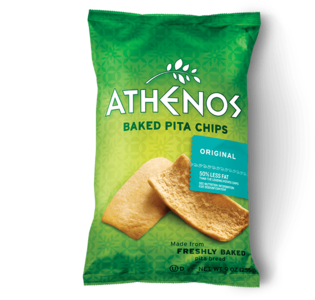 Baked Pita Chips, Original (Athenos) 9 oz Outlet Sale Online