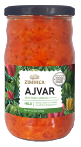Ajvar Vegetable Spread, Mild (Zimnica) 23.6 oz Outlet Purchase