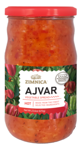 Ajvar Vegetable Spread, Hot (Zimnica) 23.6 oz Stockist Online