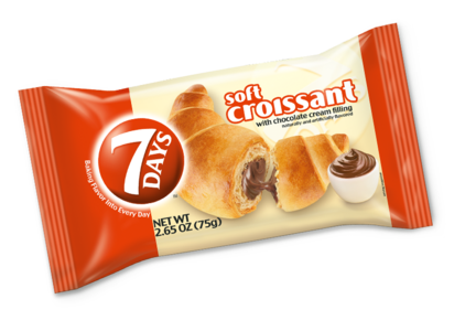 7 Days Soft Croissant with Chocolate, 75g Clearance Best Place
