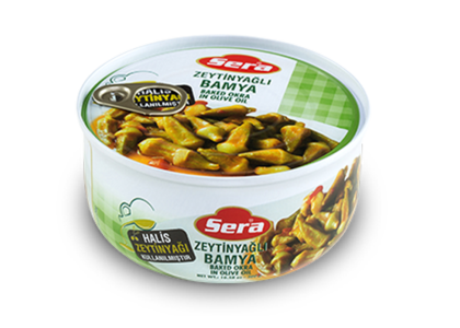 Baked Okra in Olive Oil (Sera) 10.58 oz (300g) Pick A Best For Sale