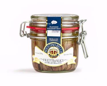 Anchovy Fillets in Olive Oil (mason jar) 230g(8.1oz) Amazing Pice Cheap Online