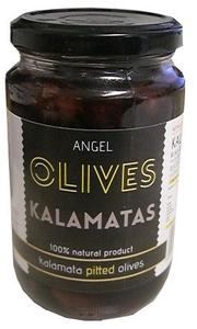 Angel Pitted Large Kalamata Olives, Net. 360 g (Drained. 210 g) Jar Sale Cost