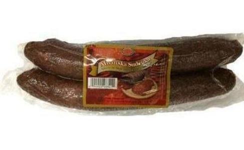 Albanska (Albanian) Sudzuka - Smoked Beef Sausage, approx. 1.3lb 2025 New Sale Online