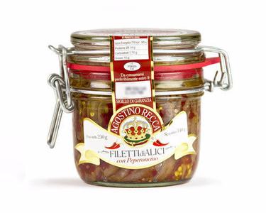 Anchovy Fillets HOT in Olive Oil (mason jar) 230g (8.1oz) Browse Cheap Online