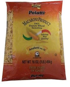 Anelletti No. 33 (Poiatti) 16 oz (1lb) Brand New Unisex Cheap Online