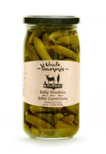 Baby Gherkins, Cornichons (Uncle Yiannis) 12.5 fl oz (370 ml) Discount Free Shipping