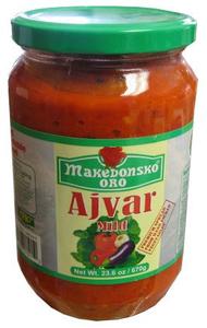 Ajvar Mild, Makedonsko ORO (23.6 oz) 670g Buy Cheap Free Shipping