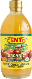 Apple Cider Vinegar, Organic, Raw Unfiltered (Cento) 16.9 oz Clearance Low Shipping
