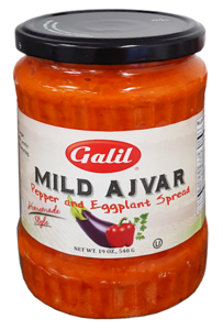 Ajvar Mild, Pepper and Eggplant Spread (Galil) 19 oz Clearance Big Sale