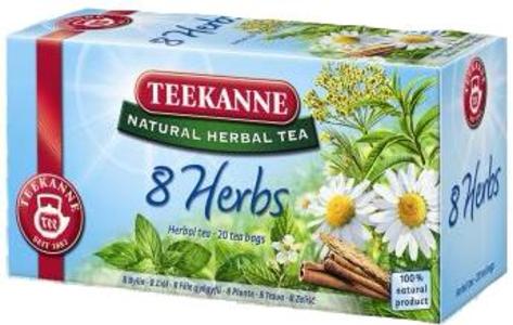 8 Herbs Mountain Tea (Teekanne) 20 tea bags Authentic Cheap Pice