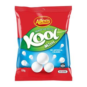 Allen's Kool Mints Chew Lollies Bag 150g Deals Cheap Pice