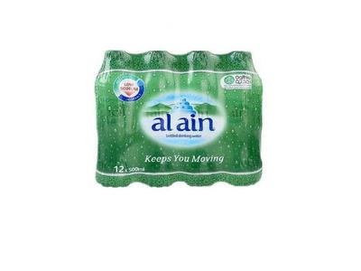 Al Ain Bottled Drinking Water 500ml, Pack of 12 Clearance 2025