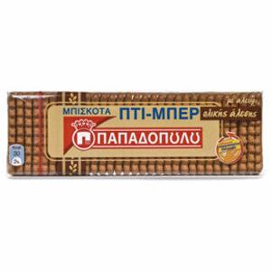 Petit Beurre WHOLE GRAIN Biscuits (Papadopoulos) 225g Grey Outlet Store Online