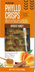 Phyllo Crisps with Apricot Honey (Nu Bake) 2.8 oz (80g) Clearance Tumblr