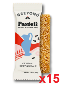 Pasteli - Soft Honey and Sesame Bar (Beeyond Snacks) CASE (15 x 40g) With Paypal Low Pice