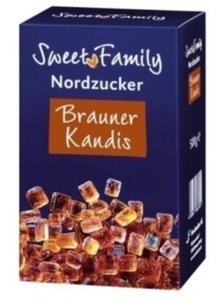 Nordzucker, Brauner Kandis (SweetFamily) 500g, Brown Sugar Candy Free Shipping Eastbay
