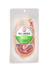 Pancetta, Bacon, Sliced, 3 oz, Daniele (Del Duca) Supply Online