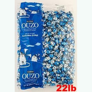 Ouzo Hard Candy (Krinos) CASE 4x2.5kg (22lbs) Latest Collections Online