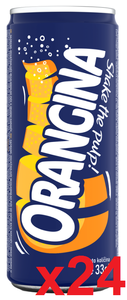Orangina Beverage CASE (24 x 330 ml) CANS Clearance Online Amazon