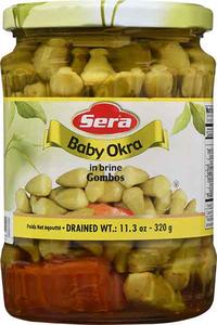 Okra in Brine (Sera) 19.4 oz (550 g) Very Cheap