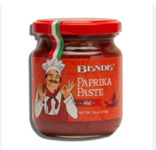 Paprika Paste, Hot (Bende) 210g Clearance Cheap Real