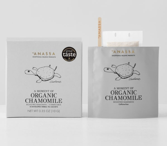 Organic Chamomile Enveloped Tea Bags (Anassa) 10g Low Cost Cheap Pice