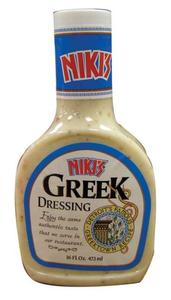 Niki's Greek Salad Dressing 16 oz Clearance Supply