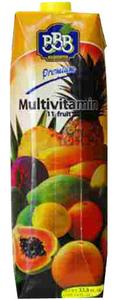 Multivitamin Juice, 11 fruits (BBB) 1L Outlet 2025 Unisex