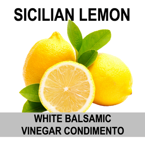 Sicilian Lemon White Balsamic Vinegar Condimento Clearance Official Site
