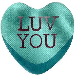 Candy Valentine's Heart - Luv You Free Shipping Fake