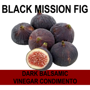 Black Mission Fig Balsamic Vinegar Condimento Best Store To Get Cheap Online