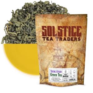 Chinese Young Hyson Loose Leaf Green Tea (8oz Bulk Bag) Outlet Sale Online
