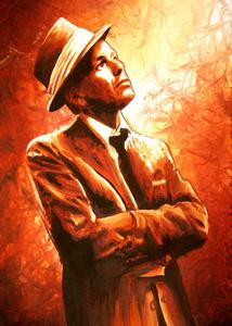 Frank Sinatra narandzasta pozadina Sale Cost