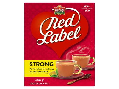 Brooke Bond Red Label Black Loose Tea - 400g Collections Cheap Pice