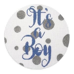 It's a Boy Bubble Round Clearance Low Pice Fee Shipping