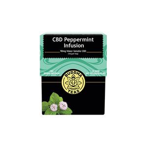 Buddha Teas 5mg CBD Tea Bags - Peppermint Infusion Free Shipping Order