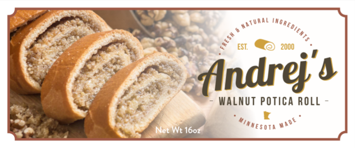 Potica Roll, Walnut, 16oz (1lb) Sale Online Online