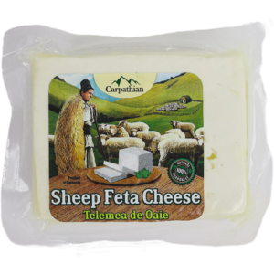 Romanian Telemea Sheep Feta Cheese, approx. 350g Sale Low Pice Fee Shipping