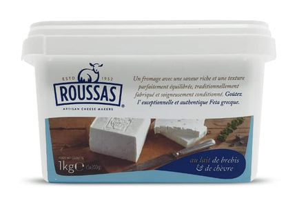 Roussas Greek Feta Cheese, 1 kg (2.2 lb) Buy Cheap Fashion Style