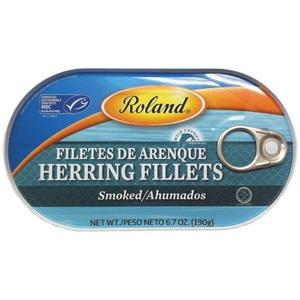 Roland Smoked Herring Fillets, 6.7-Ounce Box (Pack of 6) Low Pice Cheap Online