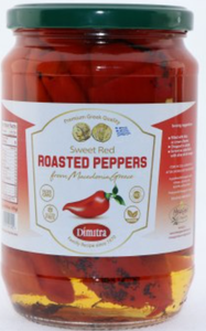 Roasted Red Peppers (Dimitra) 24 oz Sale Latest