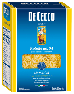 Rotelle, Wheel Shaped Pasta (DE CECCO) 1 lb (454g) Official Online