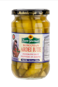 Romanian Feferoni Hot Peppers, EuroGourmet, 12.3 oz (350g) Buy Cheap Recommend