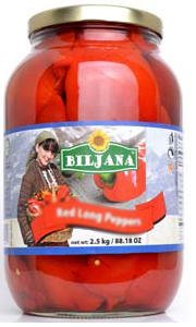 Red Roasted Peppers (Biljana) 2500g Outlet Clearance