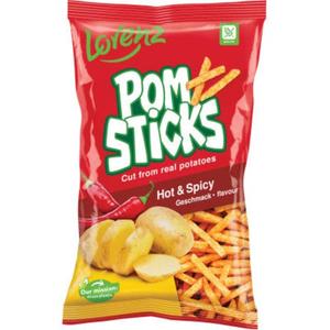 Pomsticks, Hot and Spicy (Lorenz) 100g Cheap Sale Buy