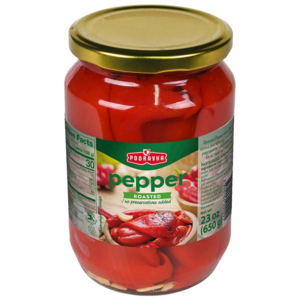Red Roasted Peppers with Garlic (Podravka) 23 oz (650 g) Cheap Sale Pick A Best