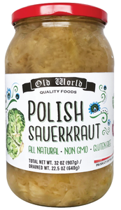 Polish Sauerkraut (Old World) 32 oz Buy Cheap Best Sale