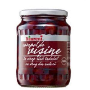 Pitted Sour Cherries in Syrup (Raureni) 720 g (25 oz) or Belevini Brand Reliable Sale Online